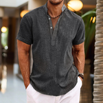 Zoreen | Summer shirt with button placket