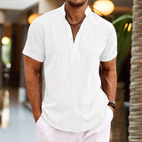Zoreen | Summer shirt with button placket